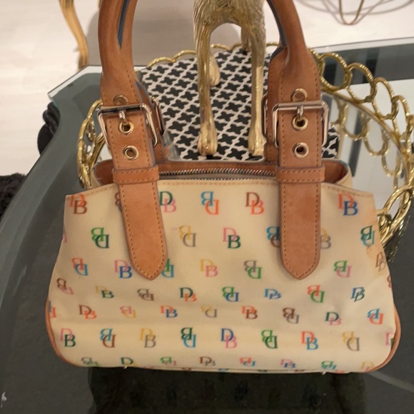 Dooney & Bourke Multicolored Small Logo Bag - Picture 4 of 9